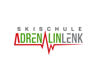 Skischule Adrenalin Lenk logo design by Andri
