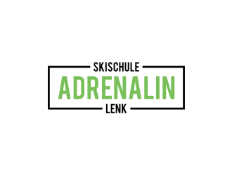 Skischule Adrenalin Lenk logo design by johana