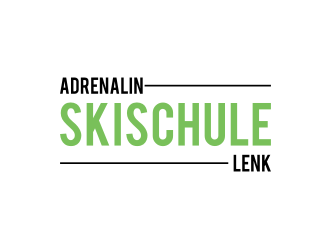 Skischule Adrenalin Lenk logo design by johana