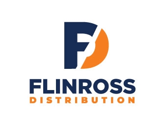 Flinross Distribution logo design by d1ckhauz