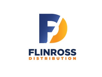 Flinross Distribution logo design by d1ckhauz