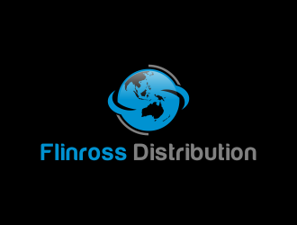 Flinross Distribution logo design by BlessedArt
