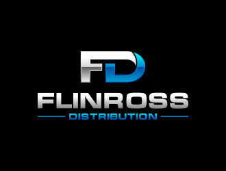 Flinross Distribution logo design by hidro