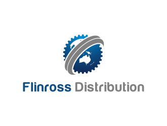 Flinross Distribution logo design by BlessedArt