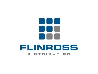 Flinross Distribution logo design by onep