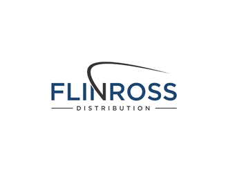 Flinross Distribution logo design by clayjensen