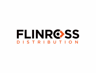 Flinross Distribution logo design by agus