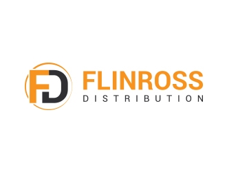 Flinross Distribution logo design by fawadyk