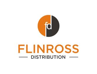 Flinross Distribution logo design by clayjensen