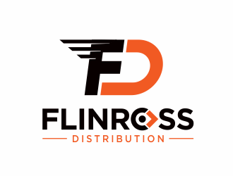 Flinross Distribution logo design by agus