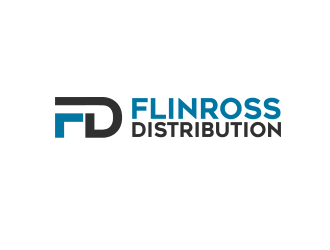 Flinross Distribution logo design by DPNKR