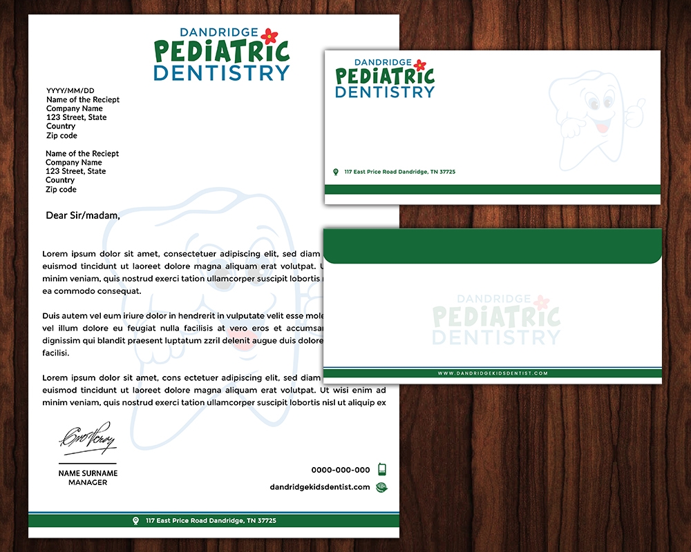 Dandridge Pediatric Dentistry logo design by MastersDesigns