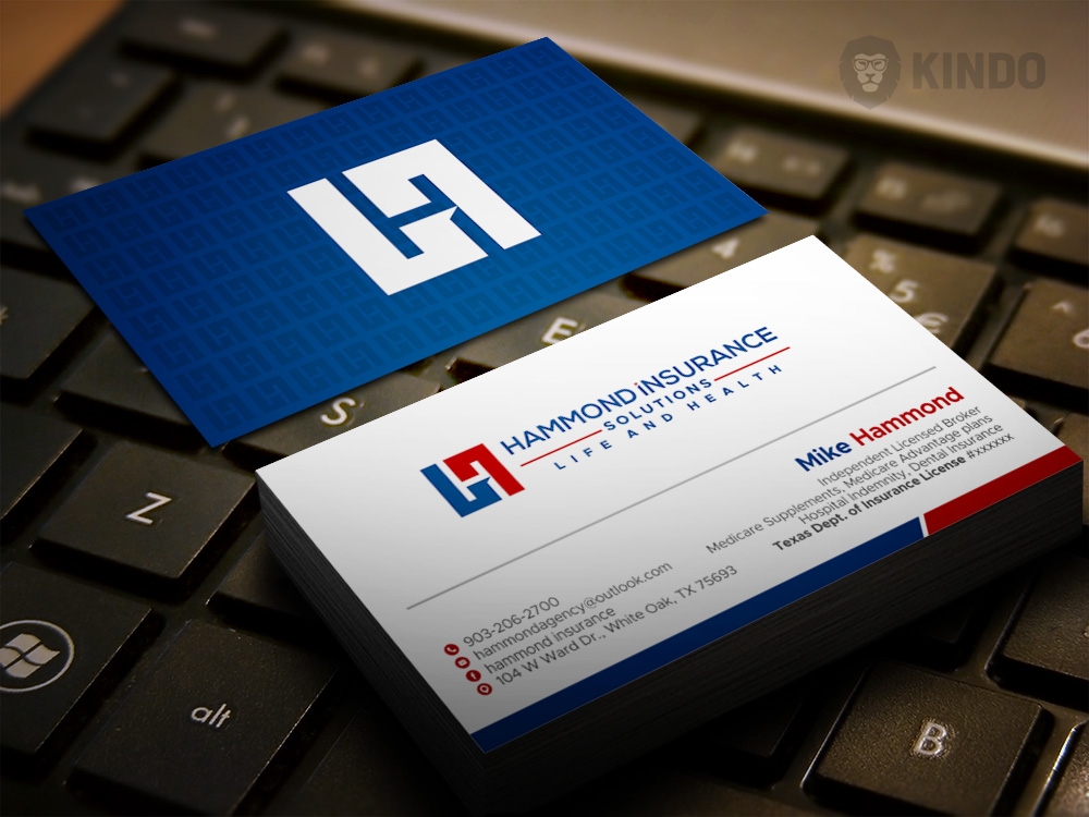 Hammond Insurance Solutions logo design by Kindo
