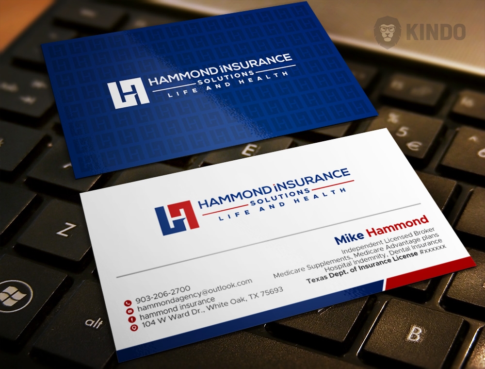 Hammond Insurance Solutions logo design by Kindo