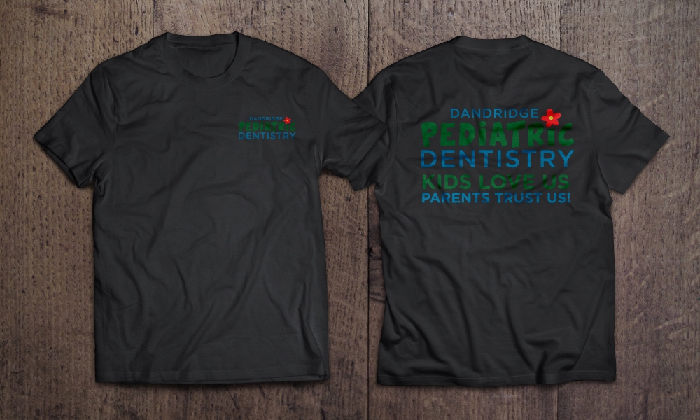 Dandridge Pediatric Dentistry logo design by Boomstudioz