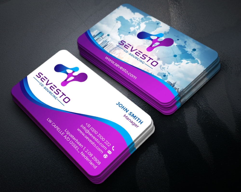 Sevesto logo design by Boomstudioz