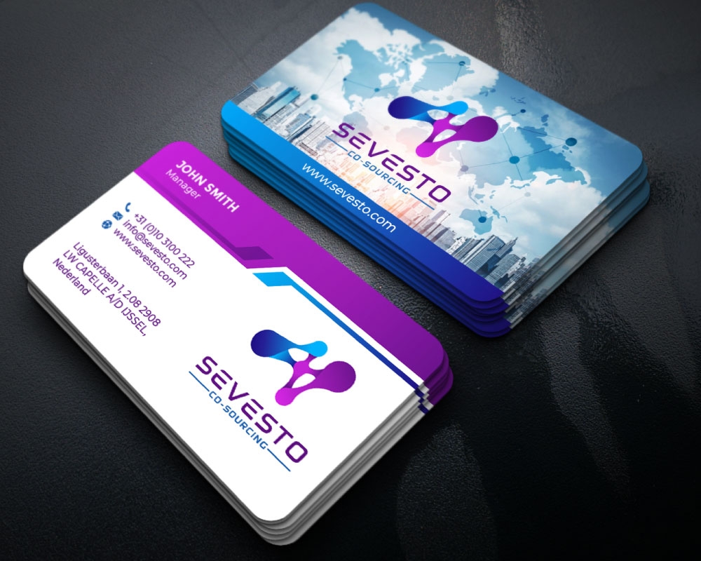 Sevesto logo design by Boomstudioz