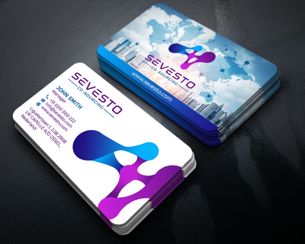 Sevesto logo design by Boomstudioz