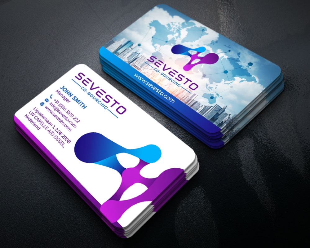 Sevesto logo design by Boomstudioz