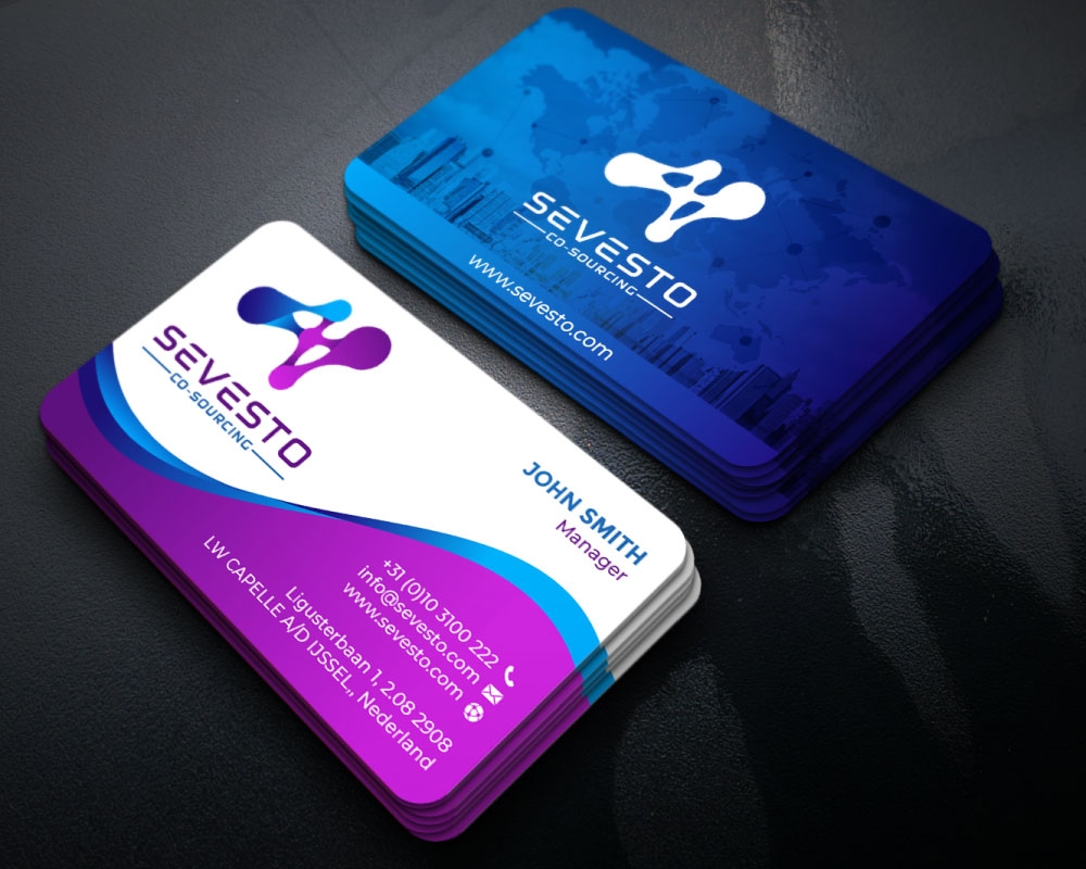 Sevesto logo design by Boomstudioz