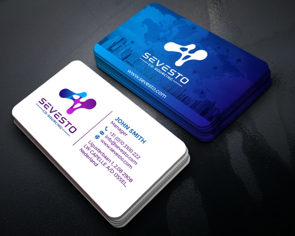 Sevesto logo design by Boomstudioz