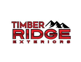 Timber Ridge Exteriors logo design by AisRafa