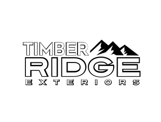 Timber Ridge Exteriors logo design by AisRafa
