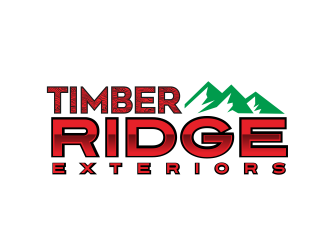 Timber Ridge Exteriors logo design by AisRafa