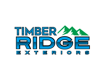 Timber Ridge Exteriors logo design by AisRafa