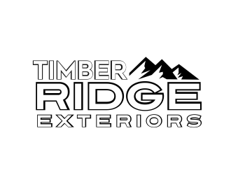 Timber Ridge Exteriors logo design by AisRafa