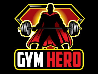 Gym Hero logo design by Conception