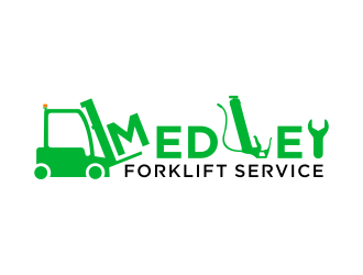 Medley Forklift Service logo design by Kanya