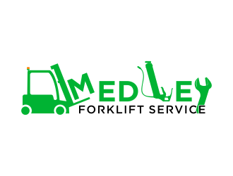 Medley Forklift Service logo design by Kanya