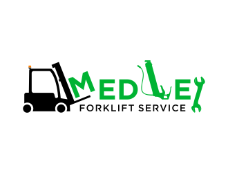 Medley Forklift Service logo design by Kanya