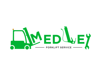 Medley Forklift Service logo design by Kanya