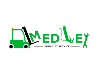 Medley Forklift Service logo design by Kanya