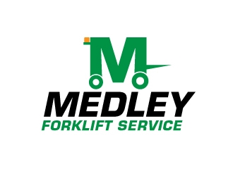 Medley Forklift Service logo design by 35mm