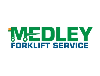 Medley Forklift Service logo design by 35mm