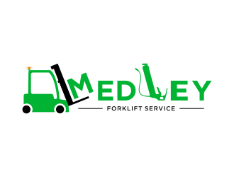 Medley Forklift Service logo design by Kanya