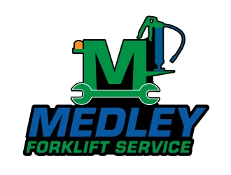 Medley Forklift Service logo design by 35mm