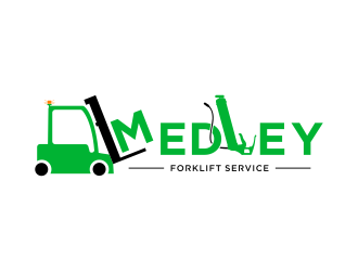 Medley Forklift Service logo design by Kanya
