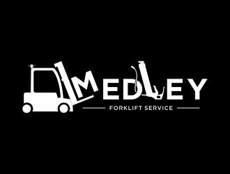 Medley Forklift Service logo design by Kanya