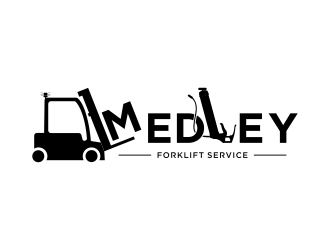 Medley Forklift Service logo design by Kanya