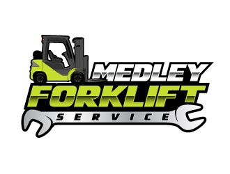 Medley Forklift Service logo design by daywalker