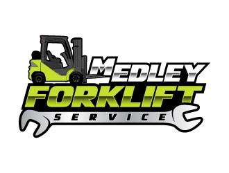Medley Forklift Service logo design by daywalker