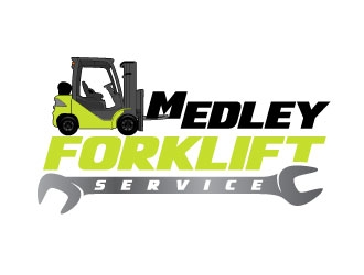 Medley Forklift Service logo design by daywalker