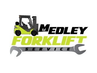 Medley Forklift Service logo design by daywalker