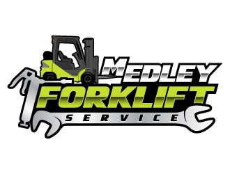 Medley Forklift Service logo design by daywalker