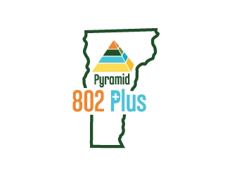 Pyramid 802 Plus logo design by zakdesign700