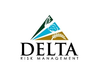 Delta Risk Management logo design by Marianne
